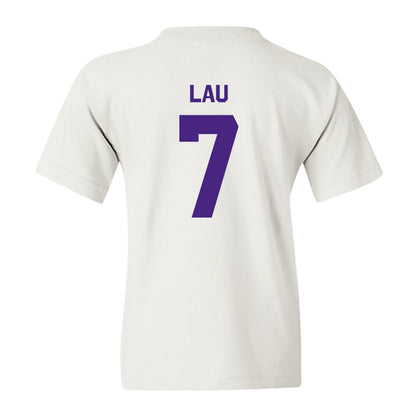 Northwestern - NCAA Women's Basketball : Caroline Lau - Classic Shersey Youth T-Shirt-1