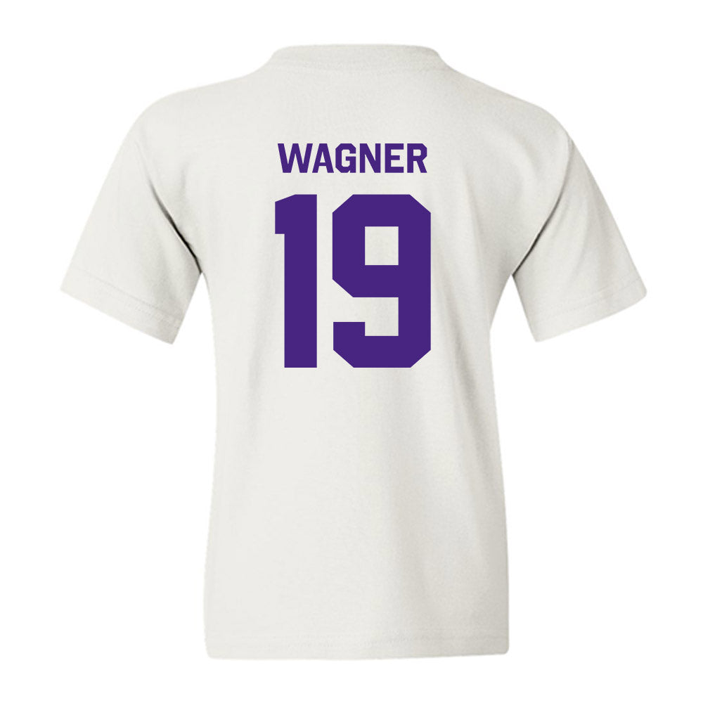 Northwestern - NCAA Football : Drew Wagner - Classic Shersey Youth T-Shirt-1