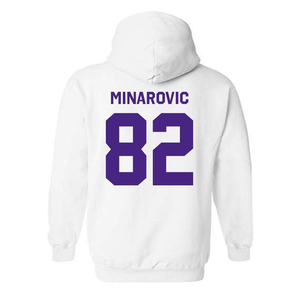 Northwestern - NCAA Softball : Grace Minarovic - Classic Shersey Hooded Sweatshirt-1