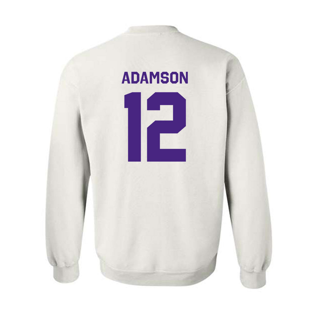 Northwestern - NCAA Women's Lacrosse : Olivia Adamson - Classic Shersey Crewneck Sweatshirt-1