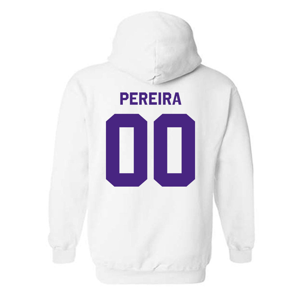 Northwestern - NCAA Men's Soccer : Dominic Pereira - Classic Shersey Hooded Sweatshirt-1