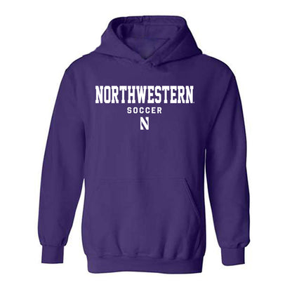 Northwestern - NCAA Women's Soccer : Quinn Erim - Classic Shersey Hooded Sweatshirt-0