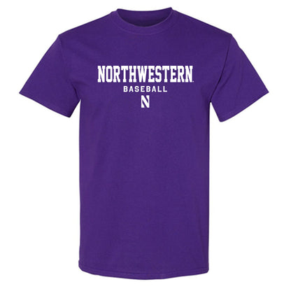 Northwestern - NCAA Baseball : Charlie Kutz - Classic Shersey T-Shirt-0