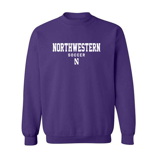 Northwestern - NCAA Women's Soccer : Maddie Finnerty - Classic Shersey Crewneck Sweatshirt-0