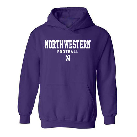Northwestern - NCAA Football : Gabriel Davis-Ray - Classic Shersey Hooded Sweatshirt-0