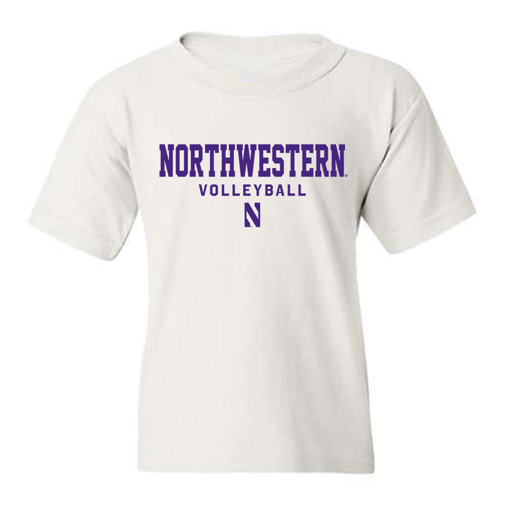 Northwestern - NCAA Women's Volleyball : Cate Schnell - Classic Shersey Youth T-Shirt-0