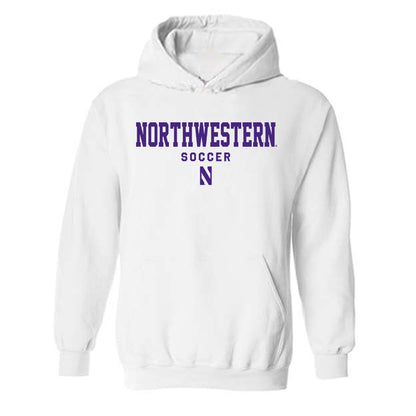 Northwestern - NCAA Women's Soccer : Gwen Zimmerman - Classic Shersey Hooded Sweatshirt-0