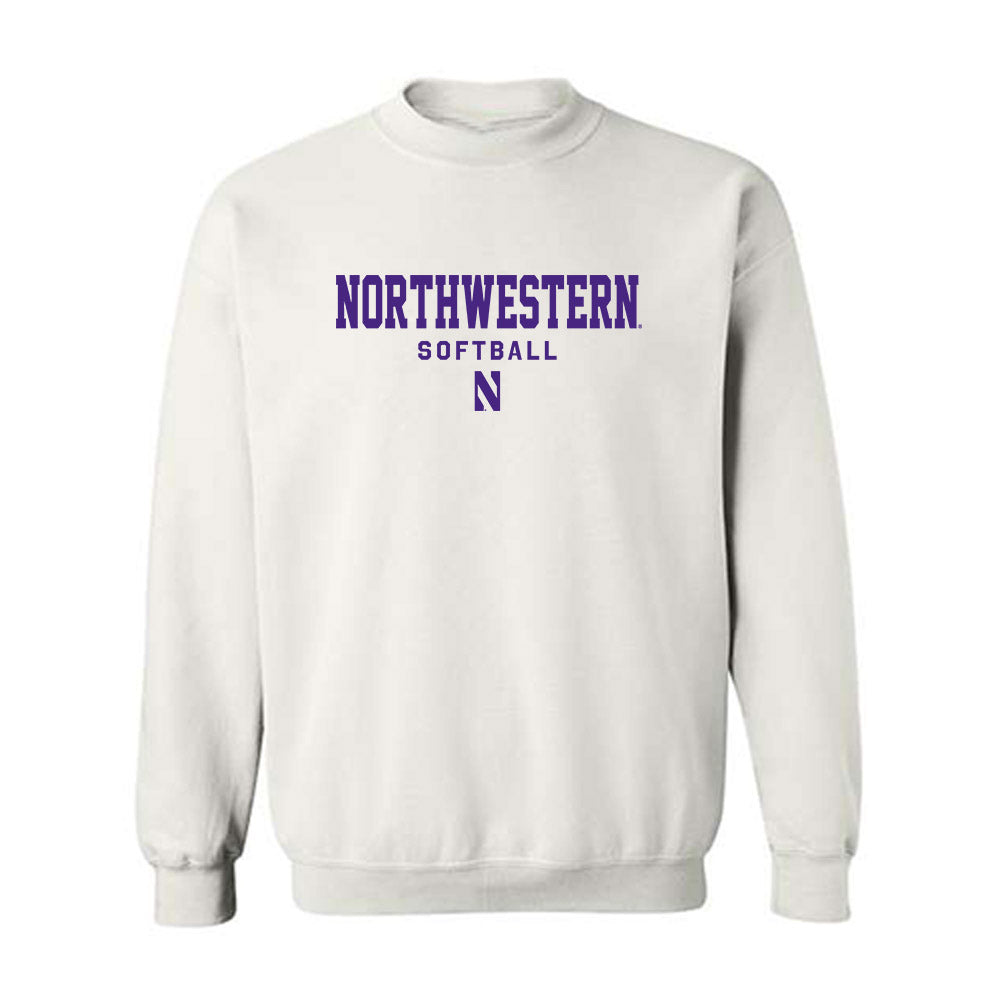 Northwestern - NCAA Softball : Teagan McCue - Classic Shersey Crewneck Sweatshirt-0