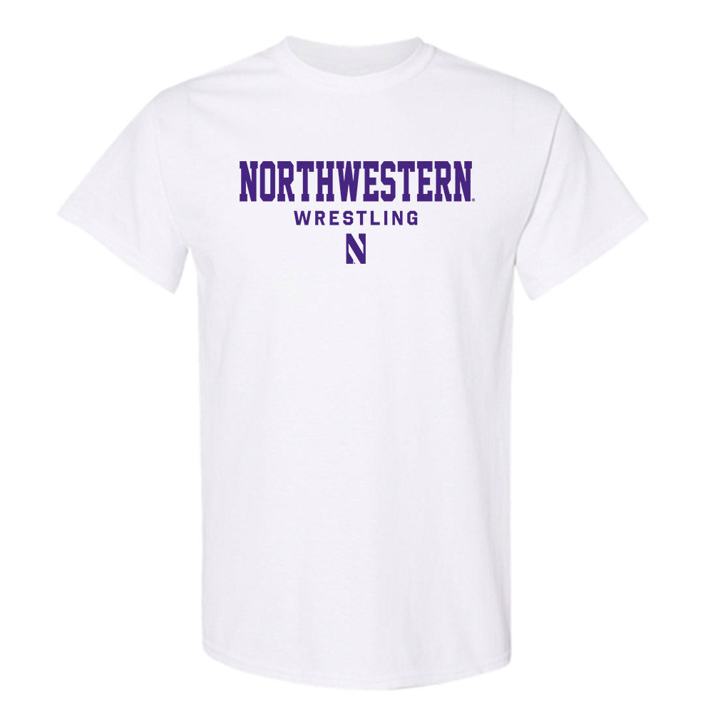 Northwestern - NCAA Wrestling : Eddie Enright - Classic Shersey T-Shirt-0