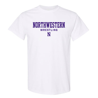 Northwestern - NCAA Wrestling : Eddie Enright - Classic Shersey T-Shirt-0