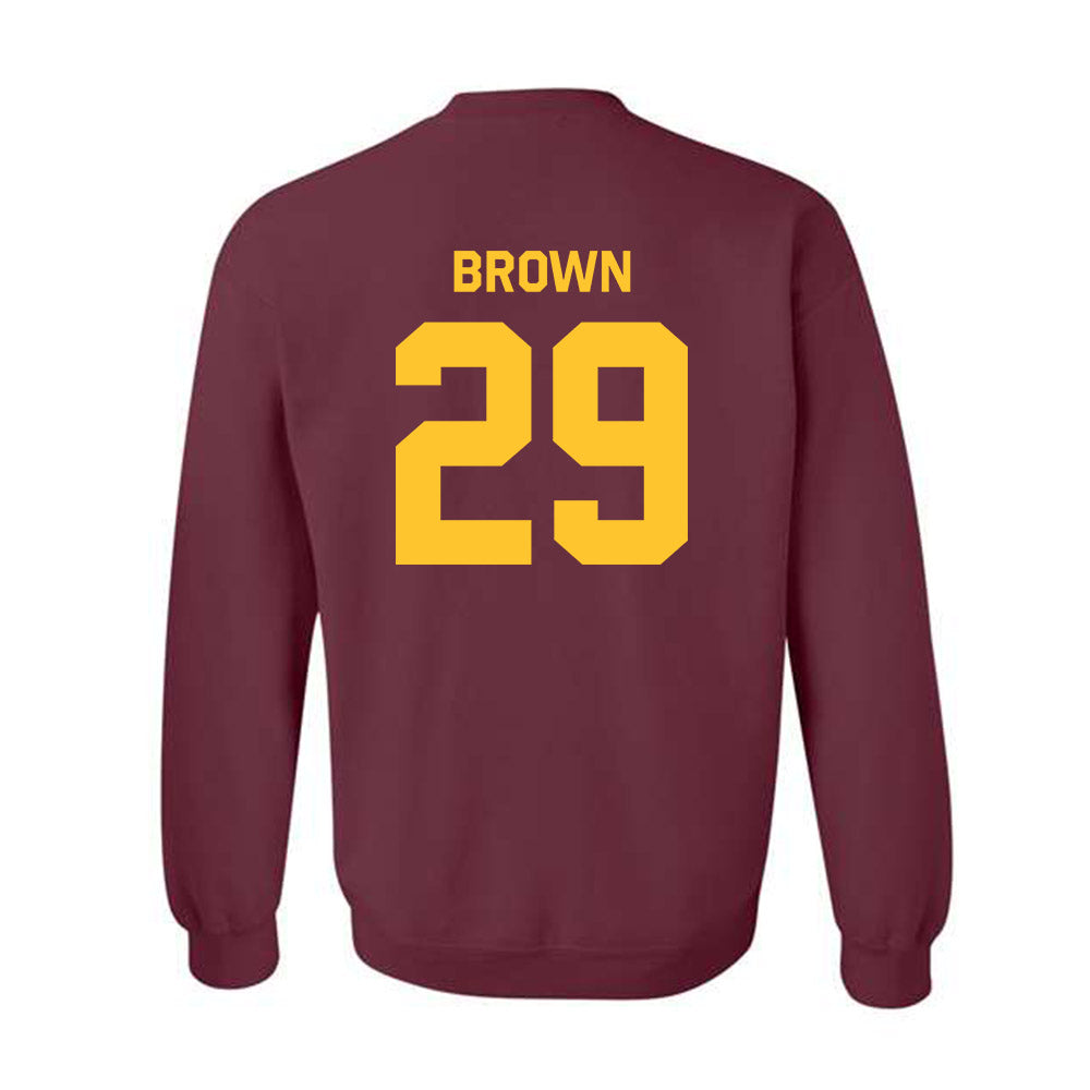 Arizona State - NCAA Baseball : Tommy Brown - Classic Shersey Crewneck Sweatshirt-1