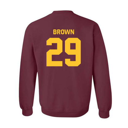 Arizona State - NCAA Baseball : Tommy Brown - Classic Shersey Crewneck Sweatshirt-1