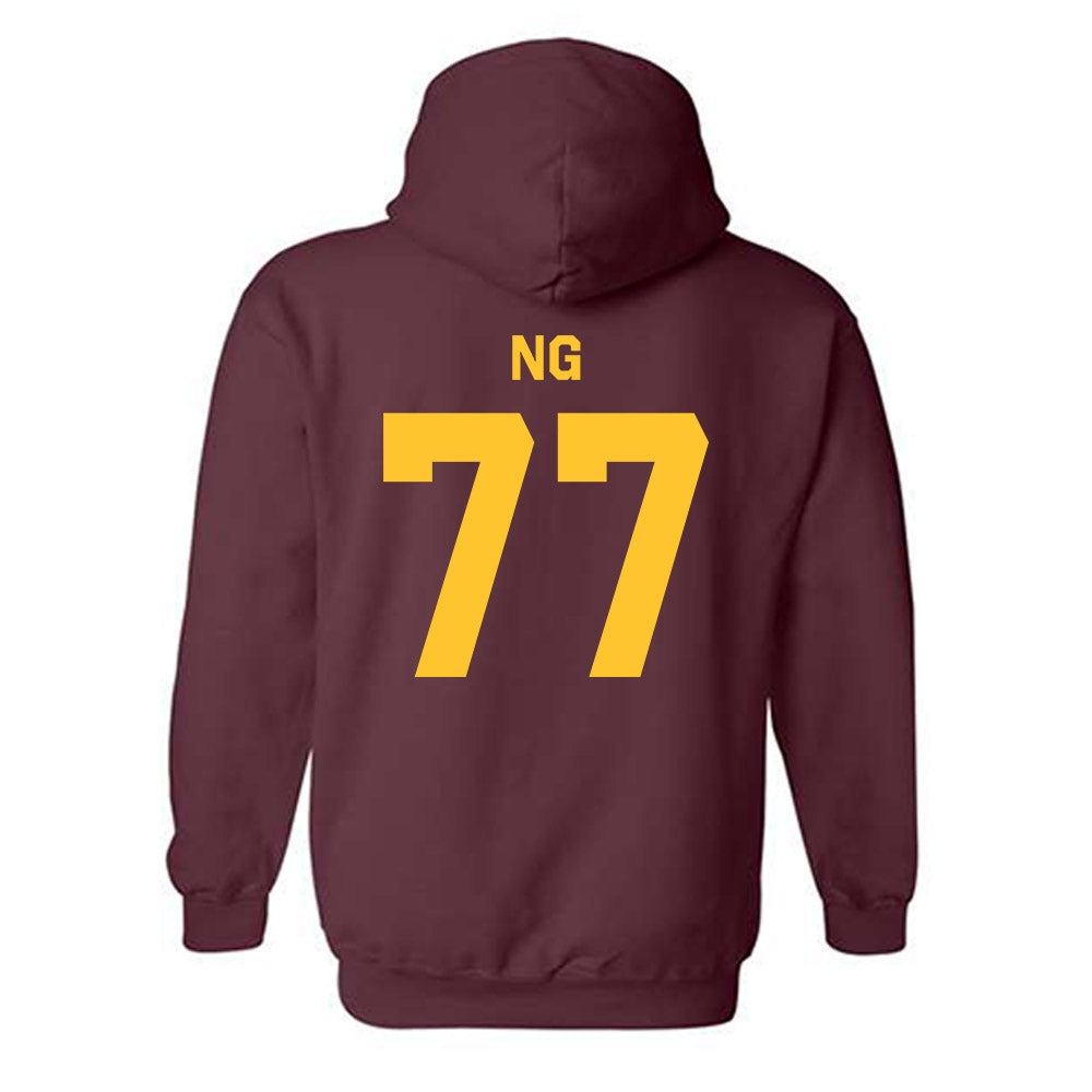 Arizona State - NCAA Women's Lacrosse : Teagan Ng - Classic Shersey Hooded Sweatshirt-1