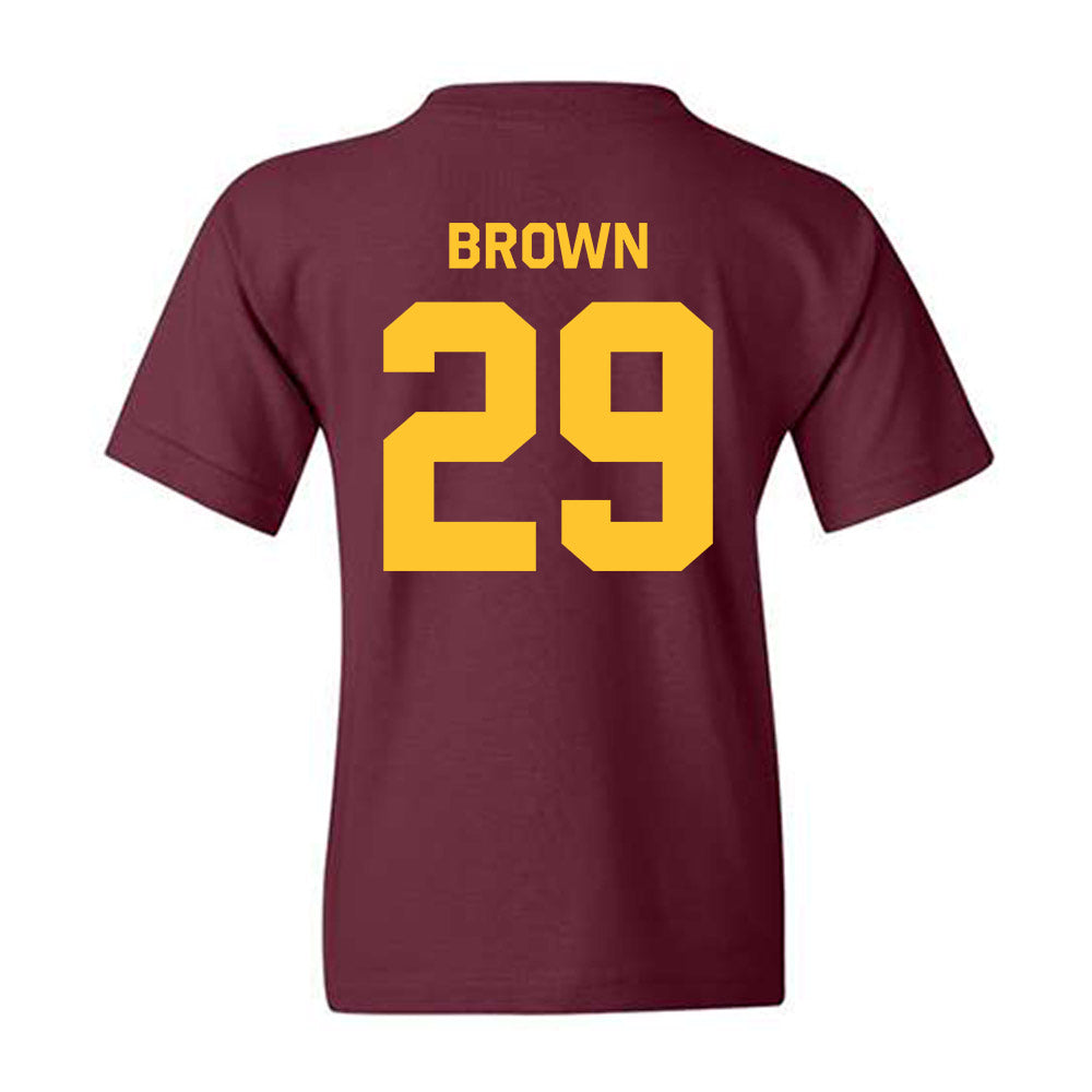 Arizona State - NCAA Baseball : Tommy Brown - Classic Shersey Youth T-Shirt-1