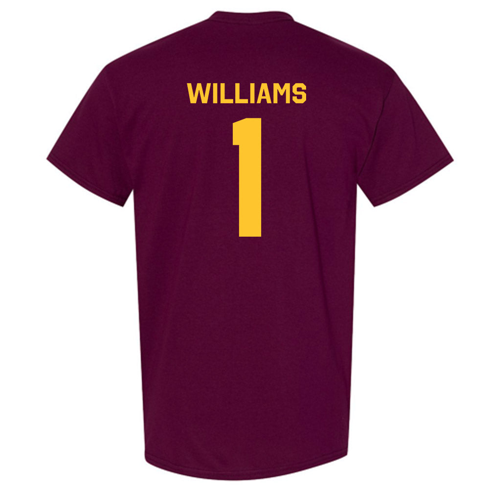 Arizona State - NCAA Women's Basketball : Amaya Williams - Classic Shersey T-Shirt-1