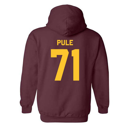 Arizona State - NCAA Football : Makua Pule - Classic Shersey Hooded Sweatshirt-1