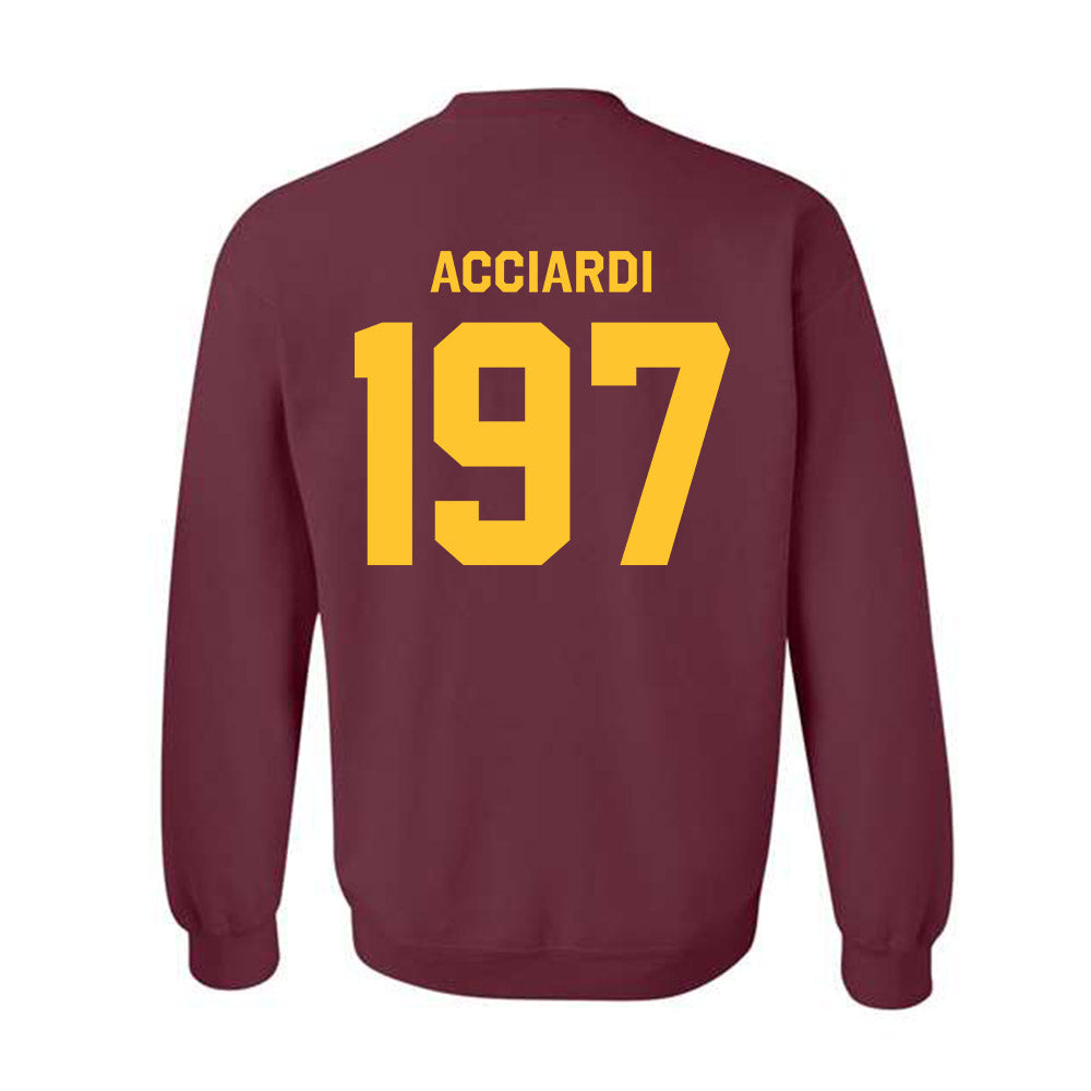 Arizona State - NCAA Wrestling : Max Acciardi - Classic Shersey Crewneck Sweatshirt-1