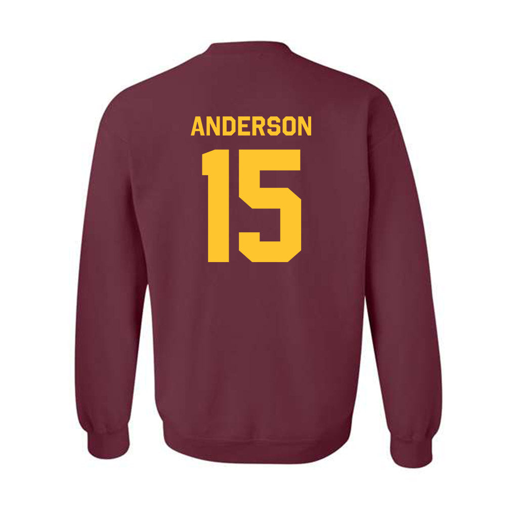Arizona State - NCAA Football : Khamari Anderson - Classic Shersey Crewneck Sweatshirt-1