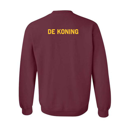 Arizona State - NCAA Triathlon : Sonja De Koning - Classic Shersey Crewneck Sweatshirt-1