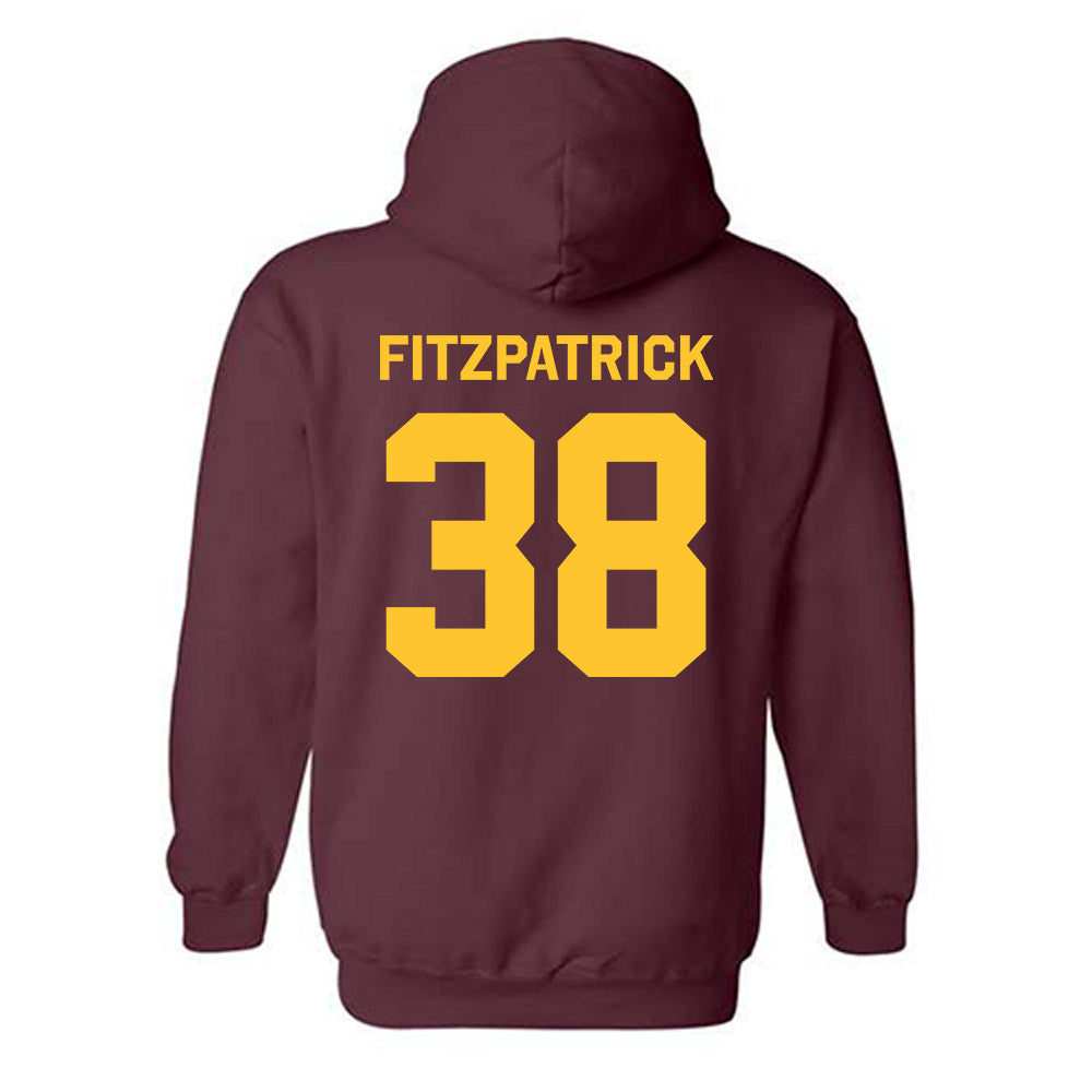 Arizona State - NCAA Baseball : Sean Fitzpatrick - Classic Shersey Hooded Sweatshirt-1