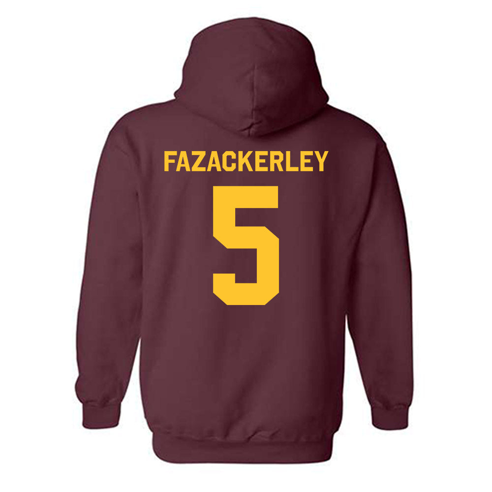 Arizona State - NCAA Women's Soccer : Lucy Fazackerley - Classic Shersey Hooded Sweatshirt-1