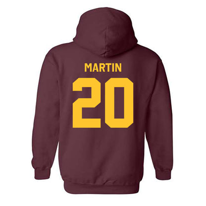 Arizona State - NCAA Women's Volleyball : Grace Martin - Classic Shersey Hooded Sweatshirt-2