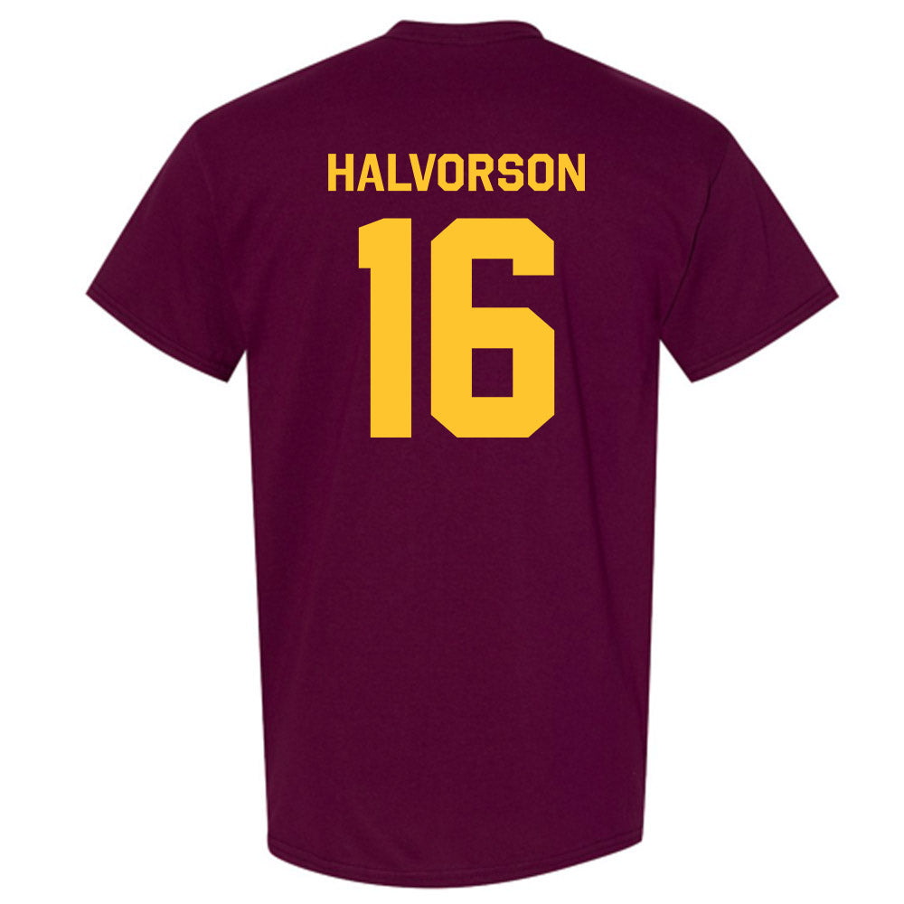 Arizona State - NCAA Baseball : Wyatt Halvorson - Classic Shersey T-Shirt-1
