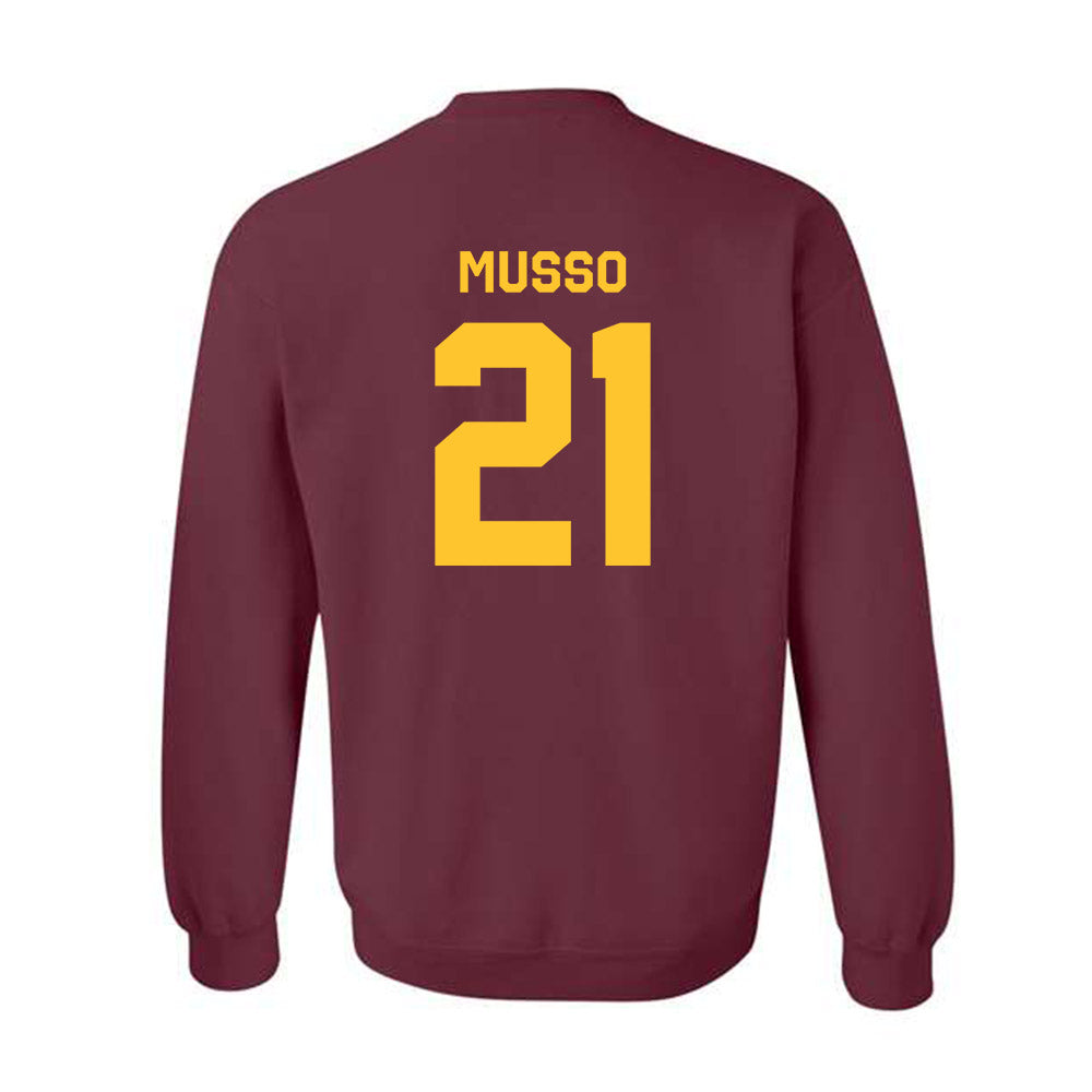 Arizona State - NCAA Baseball : Austin Musso - Classic Shersey Crewneck Sweatshirt-1