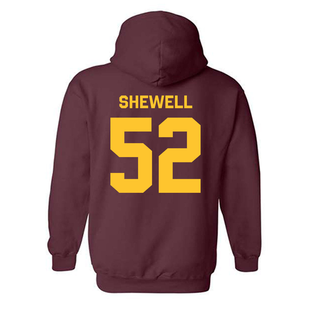 Arizona State - NCAA Football : Ian Shewell - Classic Shersey Hooded Sweatshirt-2