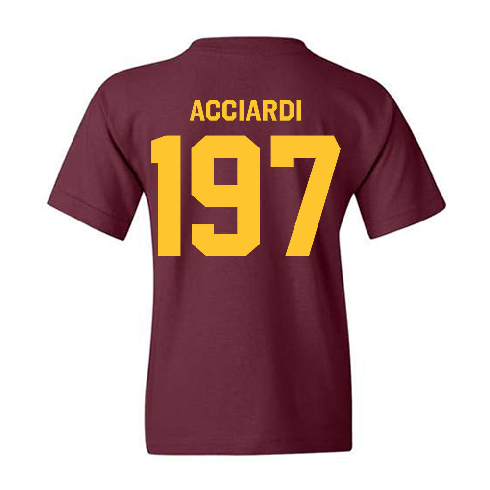 Arizona State - NCAA Wrestling : Max Acciardi - Classic Shersey Youth T-Shirt-1
