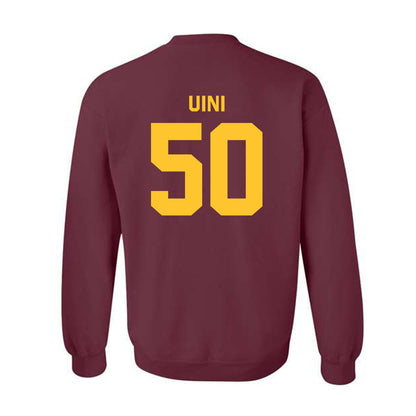 Arizona State - NCAA Football : Marques Uini - Classic Shersey Crewneck Sweatshirt-1