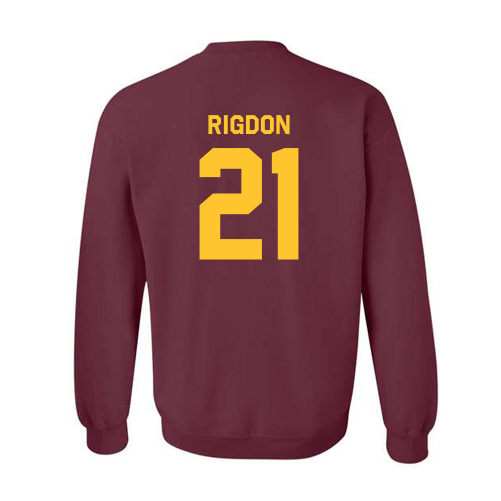 Arizona State - NCAA Football : Grayson Rigdon - Classic Shersey Crewneck Sweatshirt-1