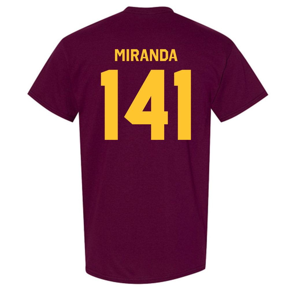 Arizona State - NCAA Wrestling : Daniel Miranda - Classic Shersey T-Shirt-2