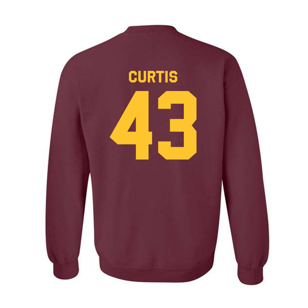 Arizona State - NCAA Football : Grayson Curtis - Classic Shersey Crewneck Sweatshirt-2