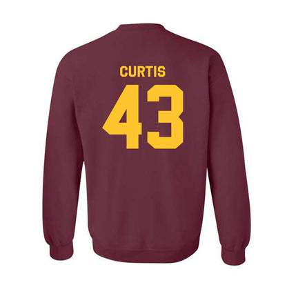 Arizona State - NCAA Football : Grayson Curtis - Classic Shersey Crewneck Sweatshirt-2