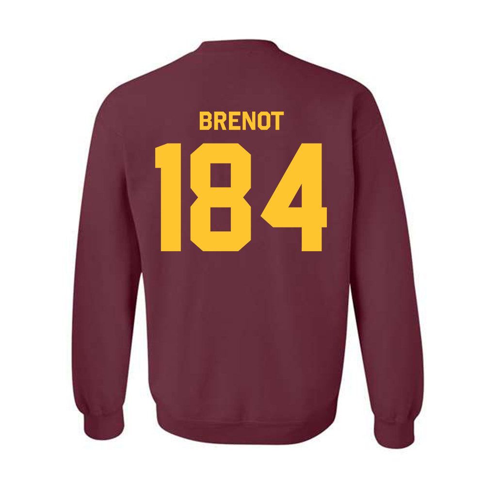 Arizona State - NCAA Wrestling : Aidan Brenot - Classic Shersey Crewneck Sweatshirt-2