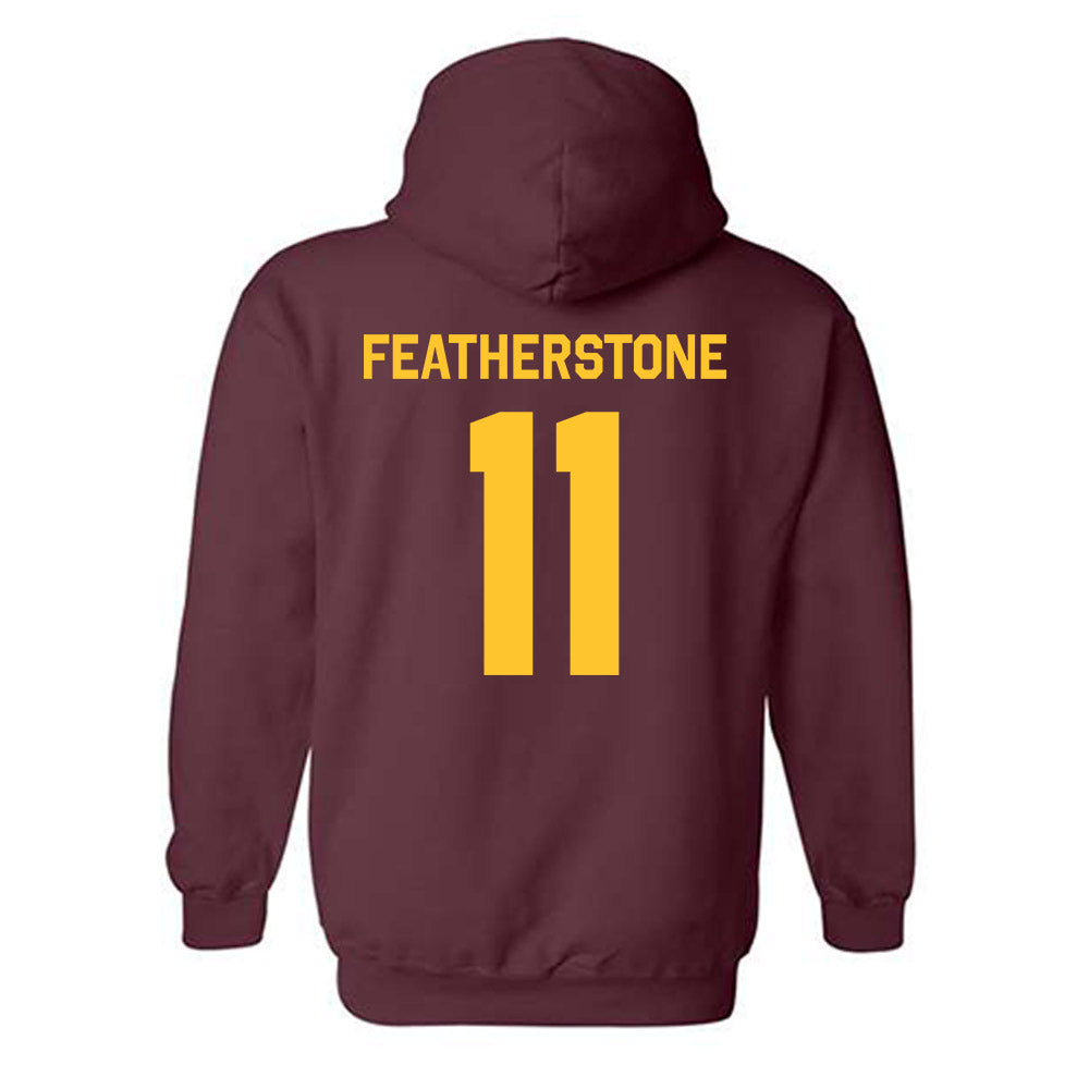Arizona State - NCAA Men's Water Polo : Katherine Featherstone - Classic Shersey Hooded Sweatshirt-1