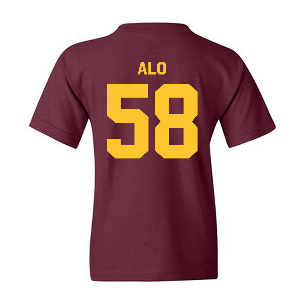 Arizona State - NCAA Football : Santana Alo - Classic Shersey Youth T-Shirt-2