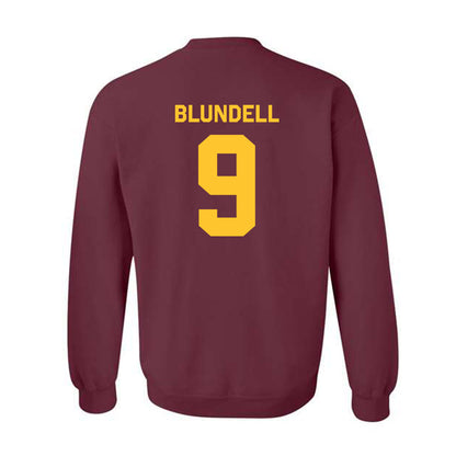 Arizona State - NCAA Women's Soccer : Kierra Blundell - Classic Shersey Crewneck Sweatshirt-1