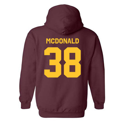 Arizona State - NCAA Football : Kyan McDonald - Classic Shersey Hooded Sweatshirt-1