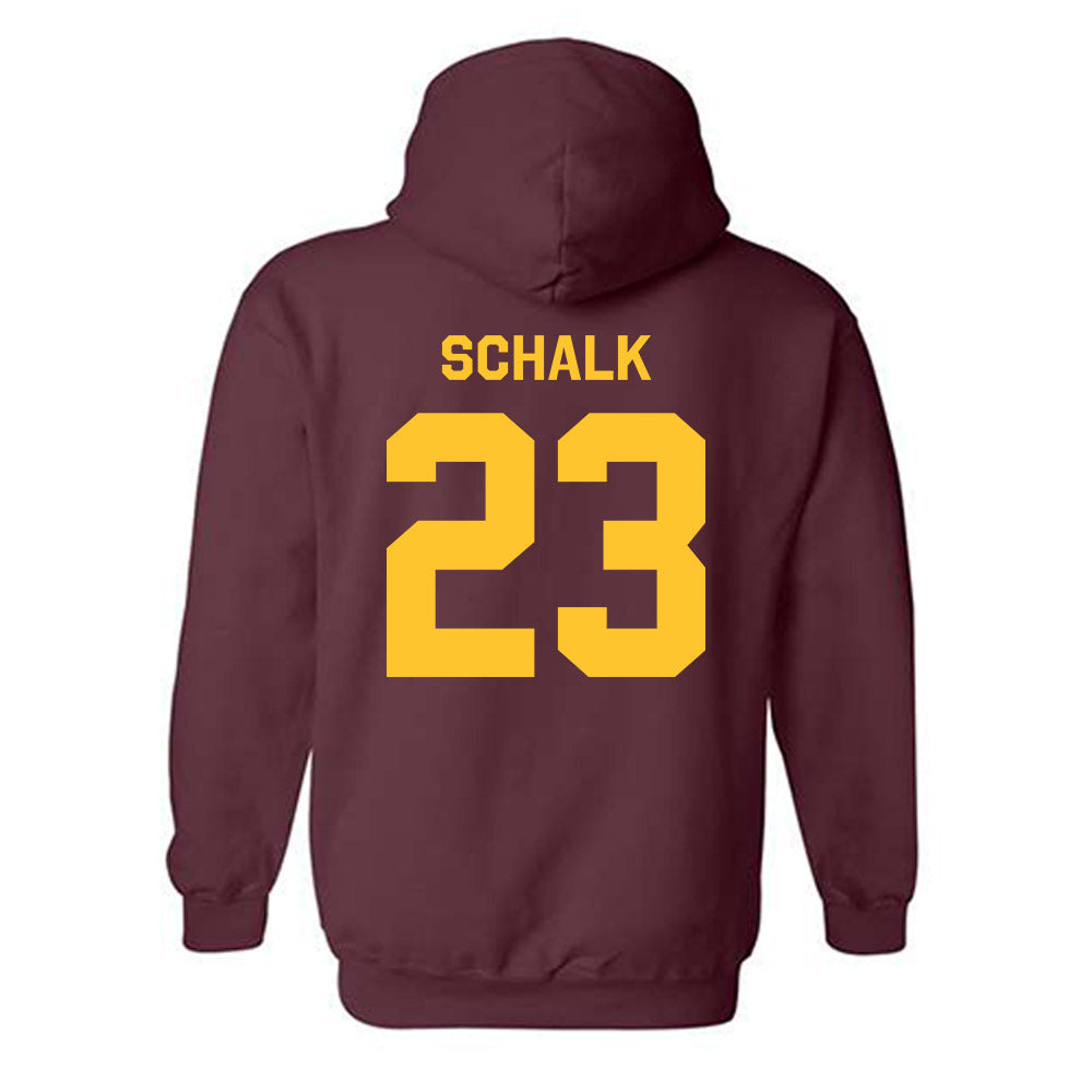 Arizona State - NCAA Women's Volleyball : Maeva Schalk - Classic Shersey Hooded Sweatshirt-2