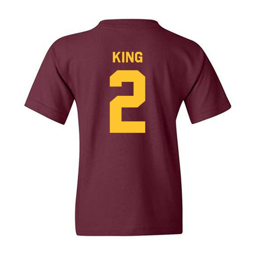 Arizona State - NCAA Baseball : Matt King - Classic Shersey Youth T-Shirt-1