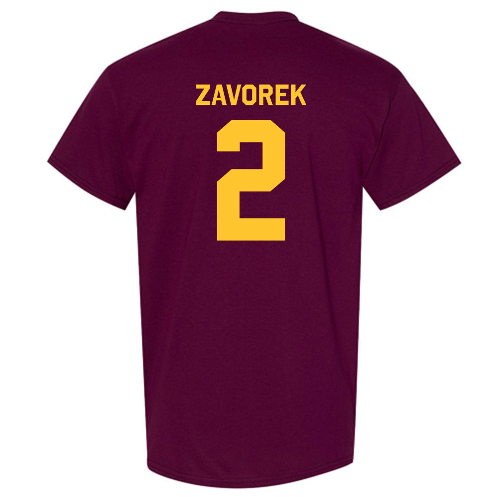 Arizona State - NCAA Baseball : Beckett Zavorek - Classic Shersey T-Shirt-1