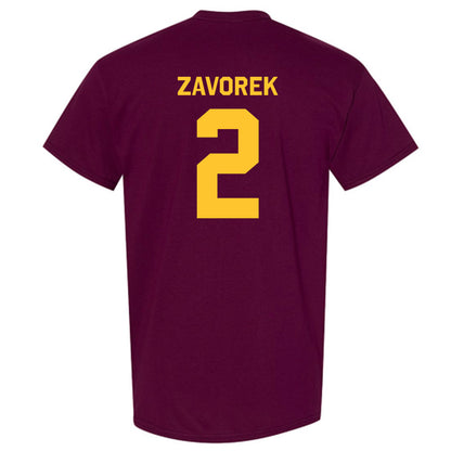 Arizona State - NCAA Baseball : Beckett Zavorek - Classic Shersey T-Shirt-1