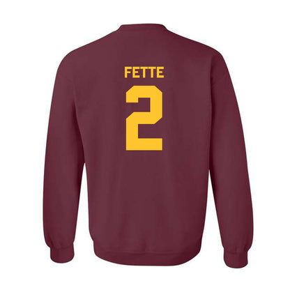 Arizona State - NCAA Football : Jake Fette - Classic Shersey Crewneck Sweatshirt-1