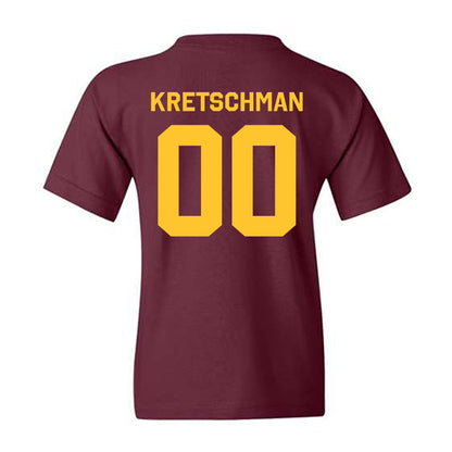 Arizona State - NCAA Beach Volleyball : Ava Kretschman - Classic Shersey Youth T-Shirt-2
