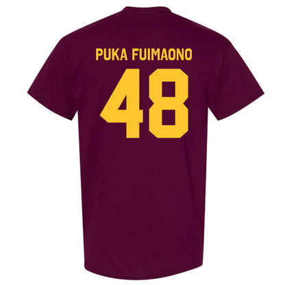 Arizona State - NCAA Football : Lee "Puka" Fuimaono - Classic Shersey T-Shirt-1
