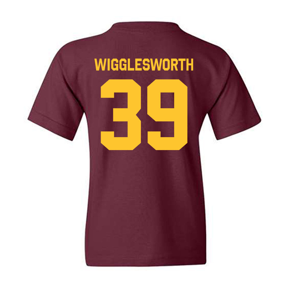 Arizona State - NCAA Football : Tyler Wigglesworth - Classic Shersey Youth T-Shirt-1