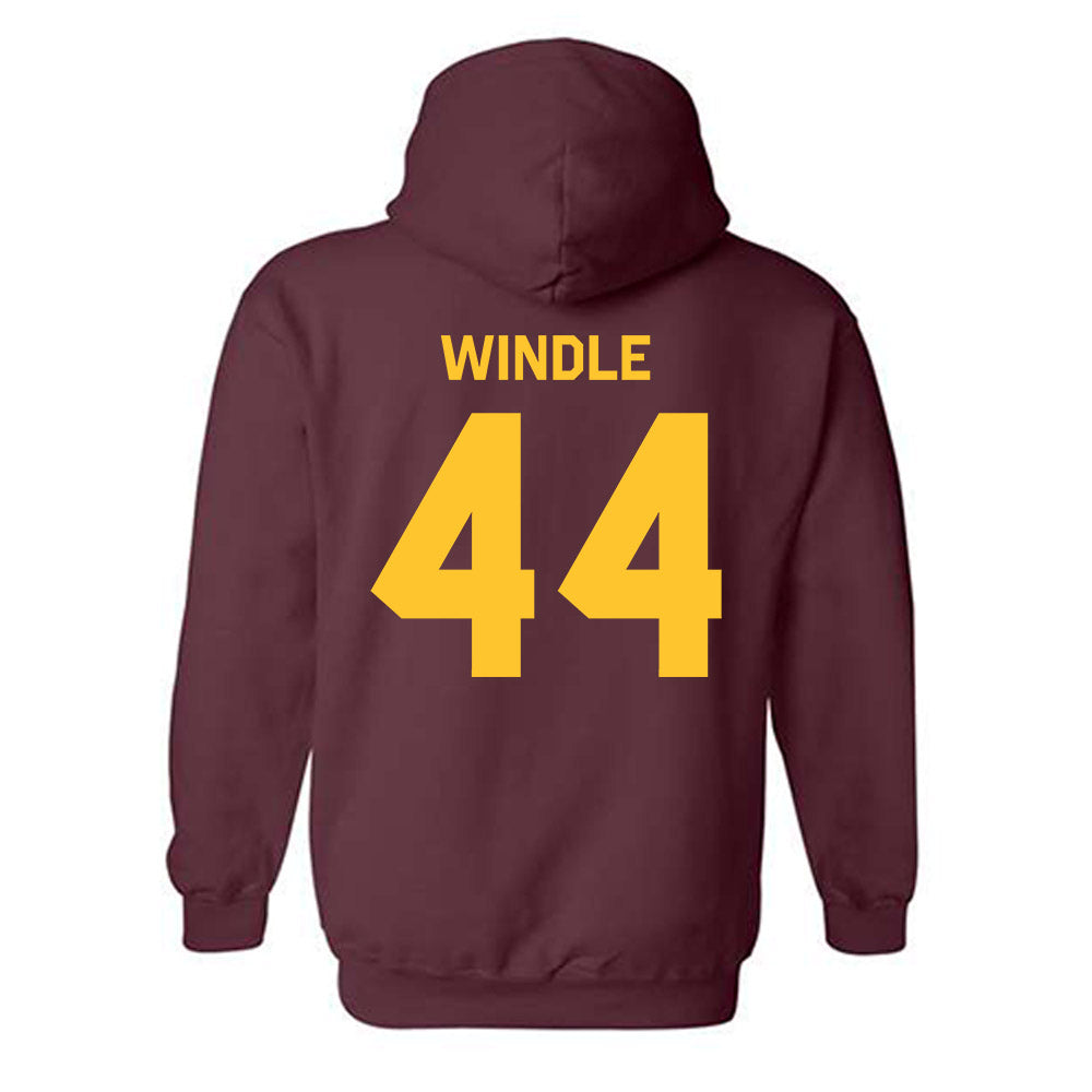Arizona State - NCAA Softball : Tanya Windle - Classic Shersey Hooded Sweatshirt-1