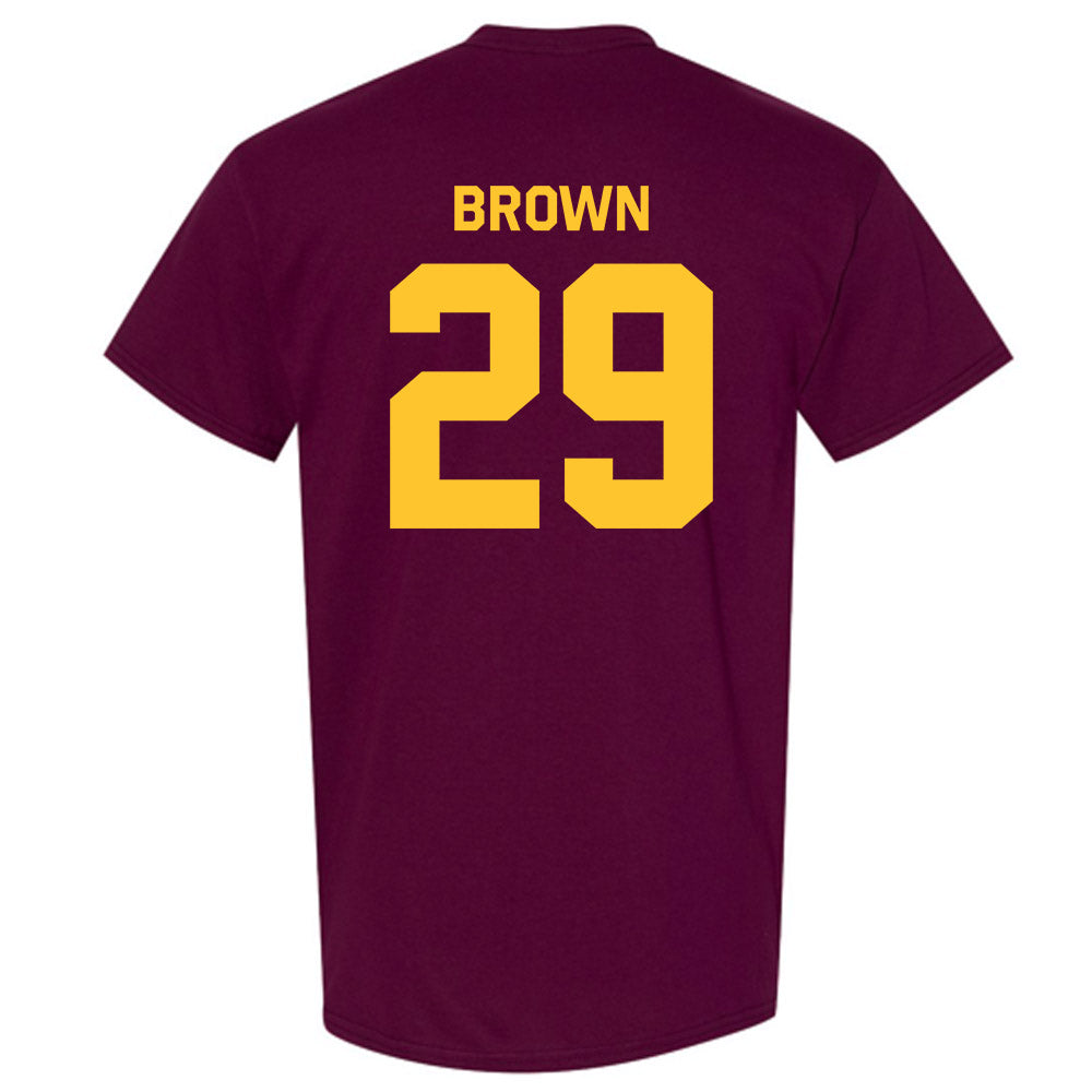 Arizona State - NCAA Baseball : Tommy Brown - Classic Shersey T-Shirt-1